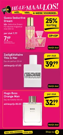 Etos - Folder - Voorbeeld van een folder van Etos, geldig van 20.10.2025 | Pagina: 19 | Producten: Kan, Parfum, Eau de toilette
