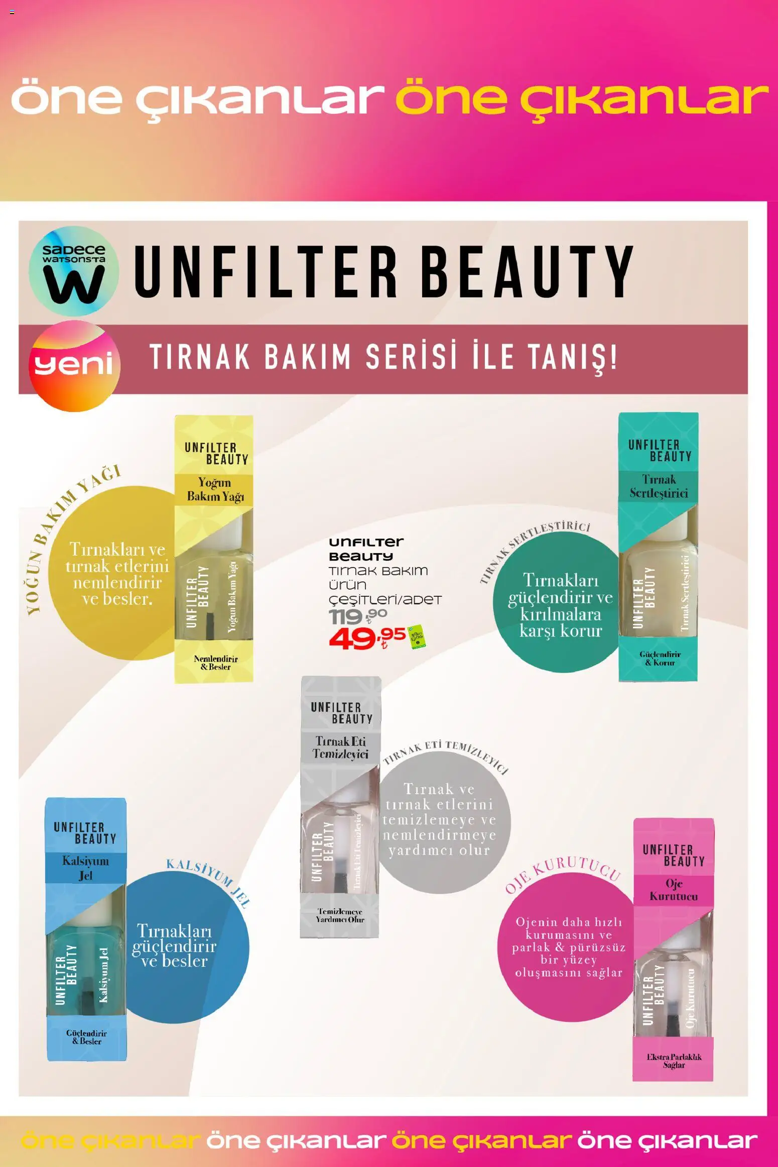 Watsons aktüel ürünler kataloğu yayımlandı! Bu hafta 02 - 28 Ocak 2026 günü Watsons indirimli ürünleri