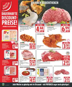 Edeka Prospekt 	 ab 16.03.2026 gültig | Seite: 4 | Produkte: Hahnchen, Entrecote, Backofen, Steak