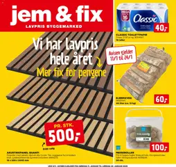 Forhåndsvisning av Jem & Fix kundeavis gyldig fra 11.01.2026
