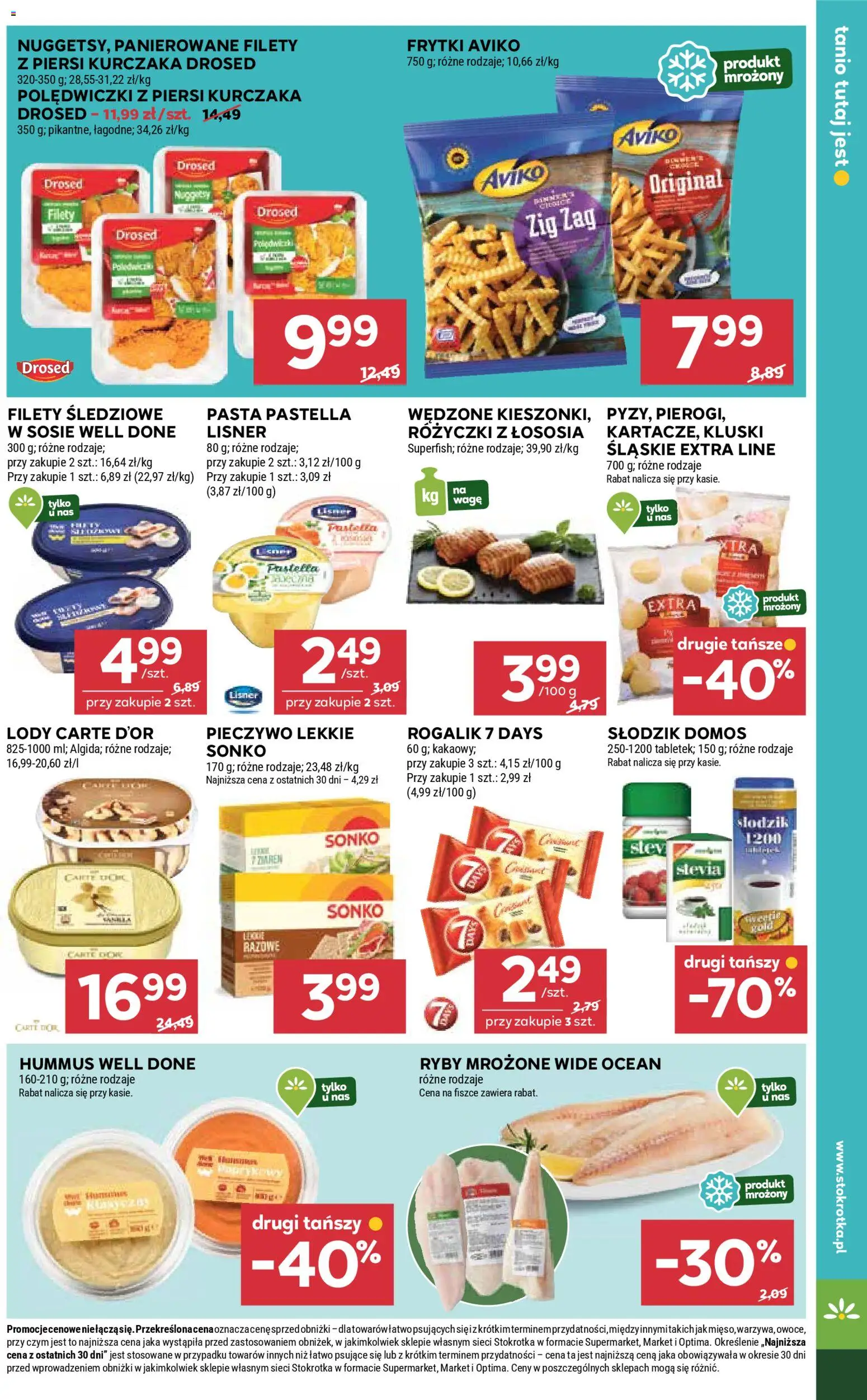 Stokrotka Gazetka od 26.02.2026 | Strona: 31 | Produkty: Pieczywo, Stokrotka, Ryby, Lody