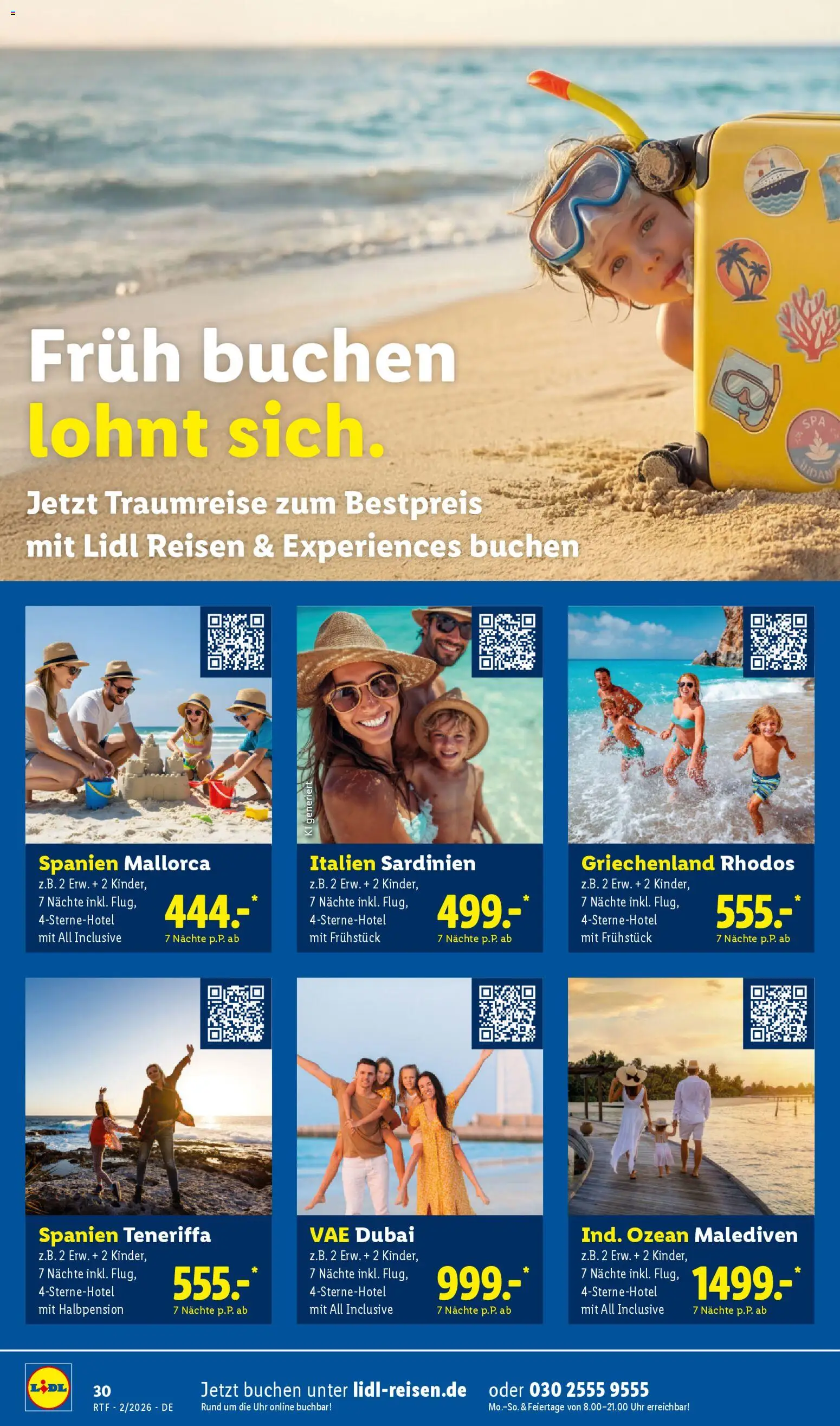 Lidl Reisen Prospekt 	 – gültig ab 14.02.2026 | Seite: 30 | Produkte: Uhr