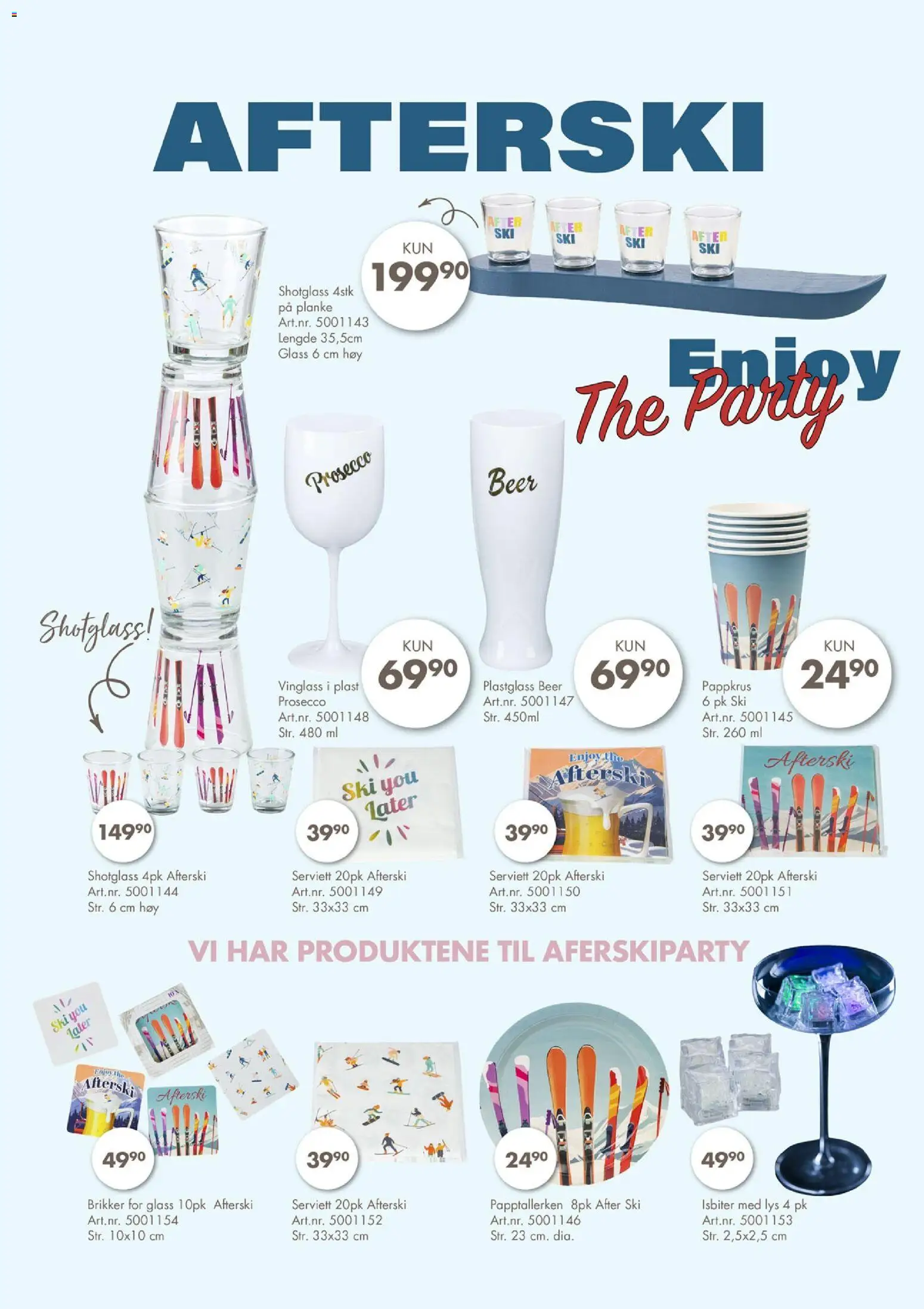 {H1} | Side: 40 | Produkter: Glass, Setting spray, Lys, Фломастери