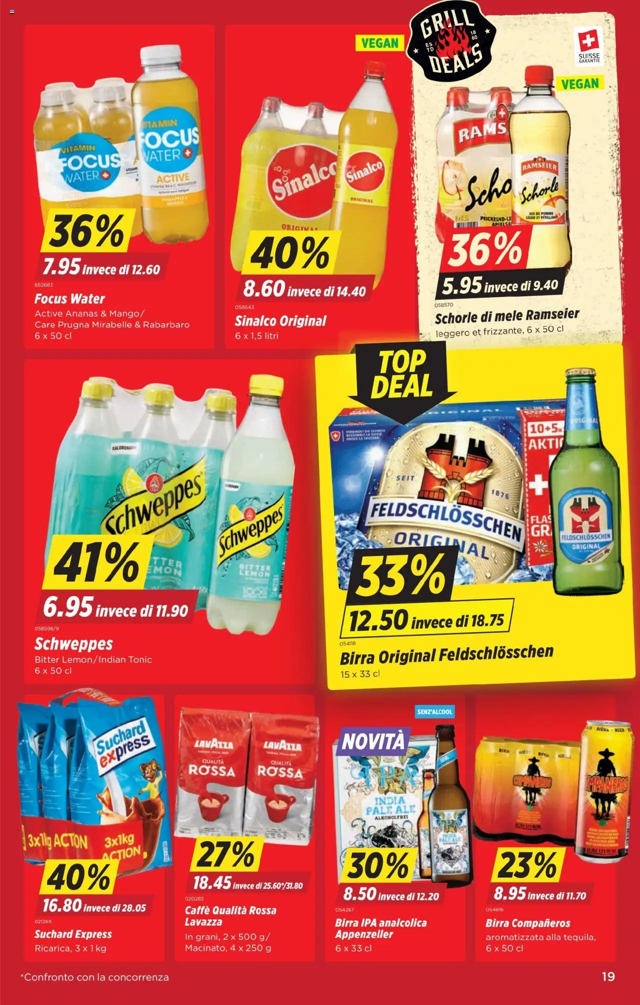 Denner Aktionen IT ab 12.08.2025 | Seite: 19 | Produkte: Ananas, Mango, Grill