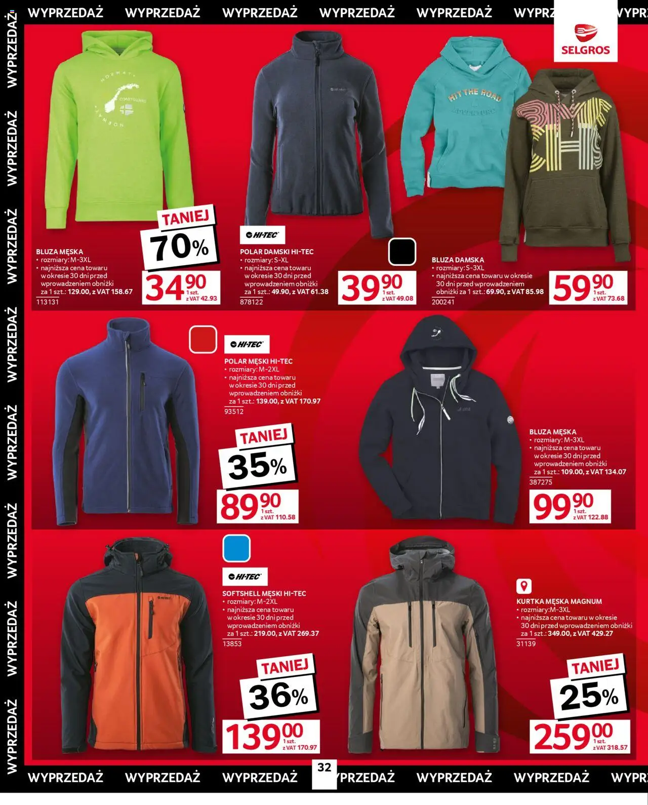 Selgros cash&carry Gazetka - Oferta przemysłowa od 14.08.2025 | Strona: 34 | Produkty: Kurtka