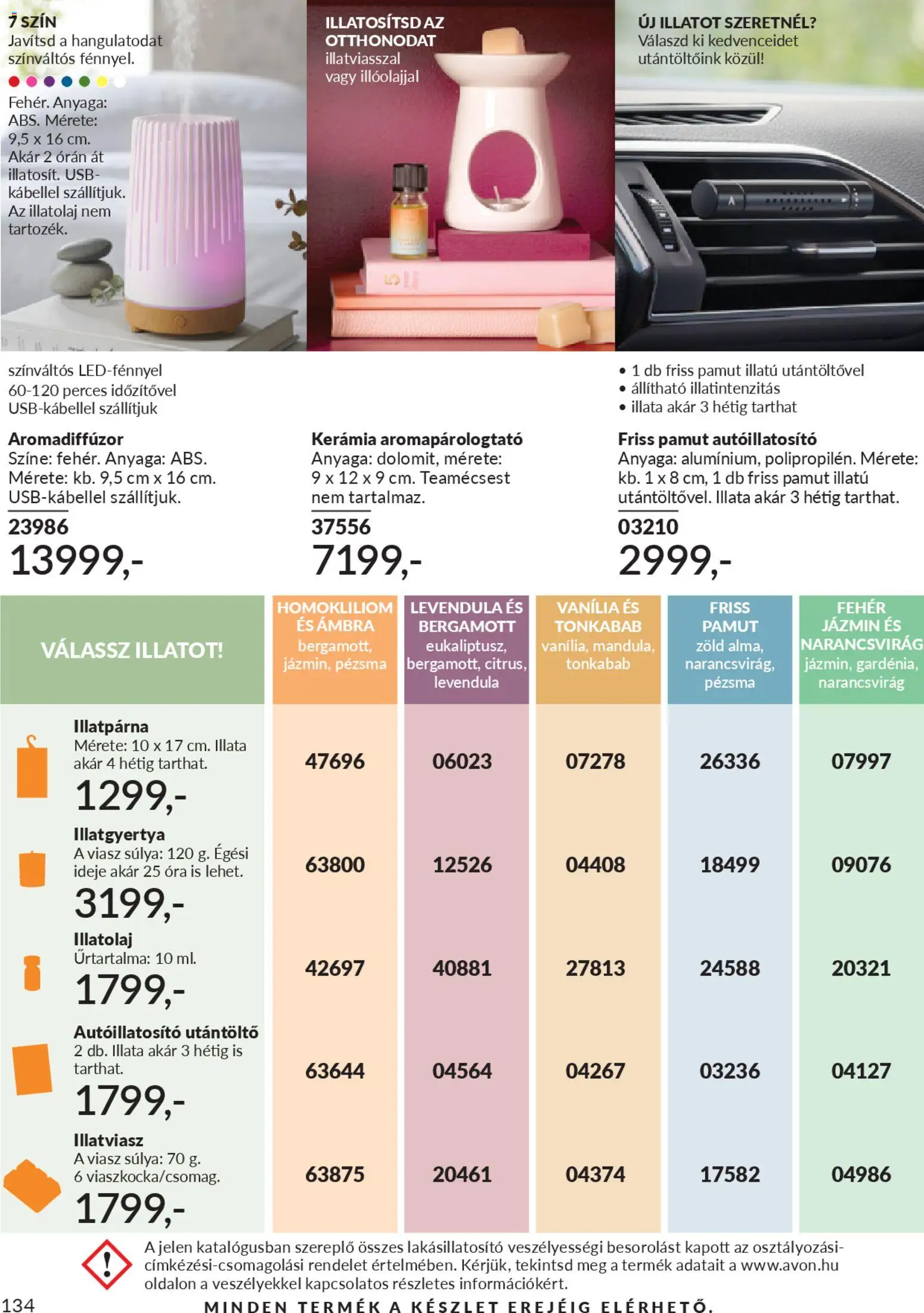 Avon akciós ujság - amely érvényes a következő dátumtól: 01.03.2026 | Oldal: 150 | Termékek: USB, Illatgyertya, Óra, Levendula