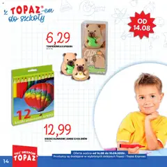 Topaz Gazetka - Z Topazem do szkoly od 17.07.2025 | Strona: 14