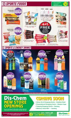 Dis-Chem Specials │ valid from 15.07.2025 | Page: 27 | Products: Arch, Switch, Chips, Protein bar