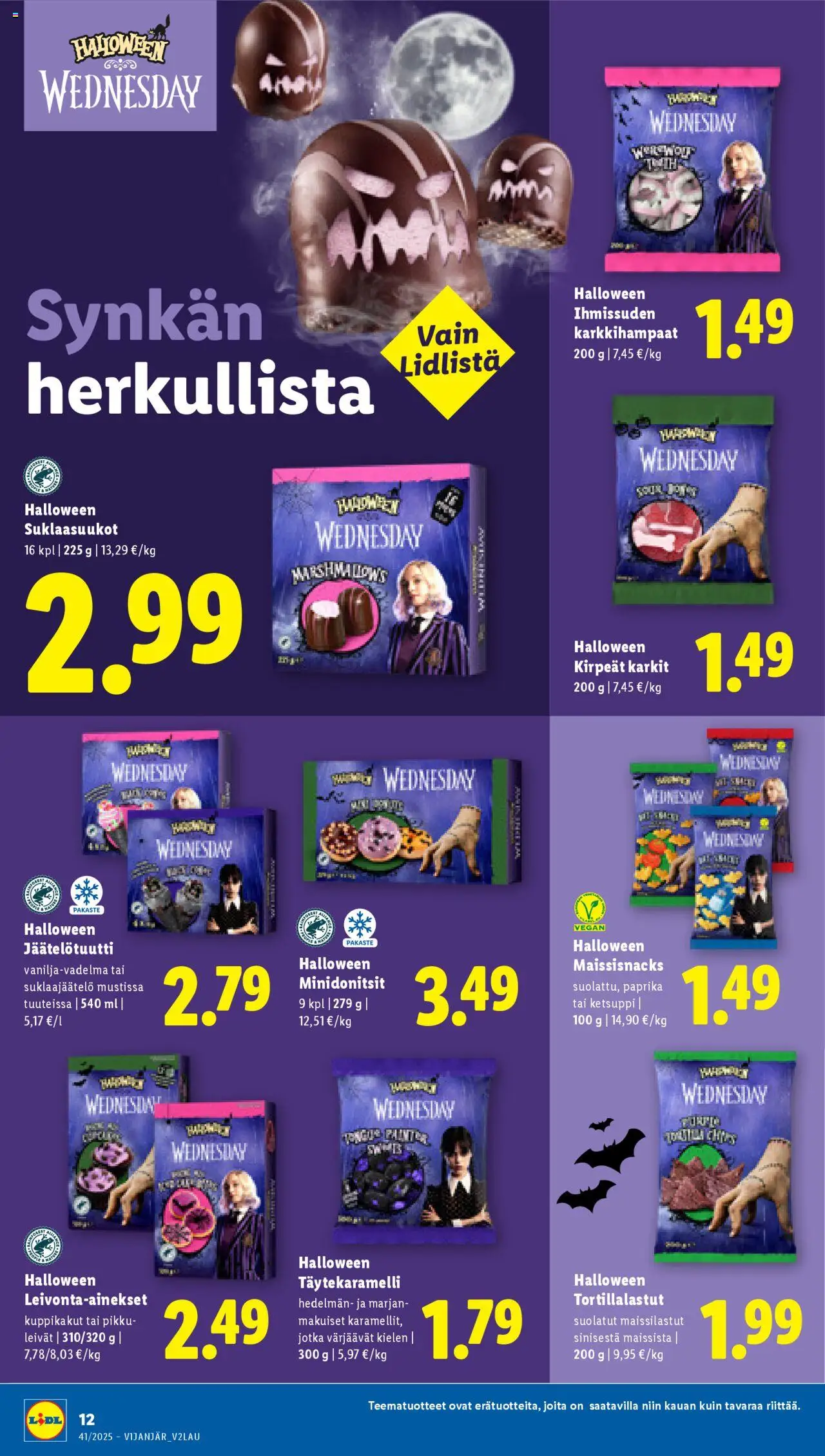 Lidl tarjoukset - Tampere – voimassa 09.10.2025 alkaen | Sivu: 16 | Tuotteet: Paprika, Karkit, Ketsuppi