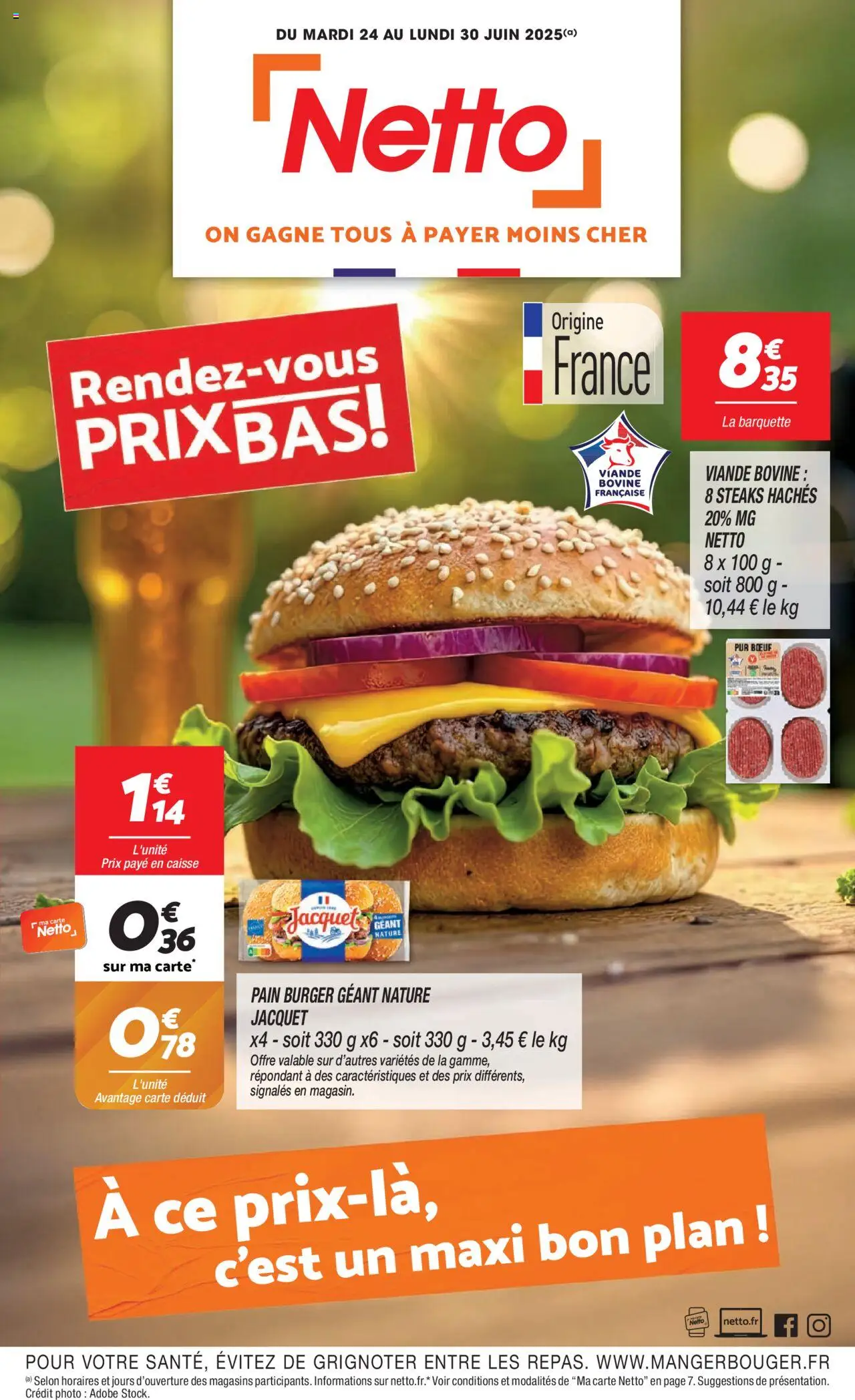  | Page: 1 | Produits: Pain, Viande, Viande bovine