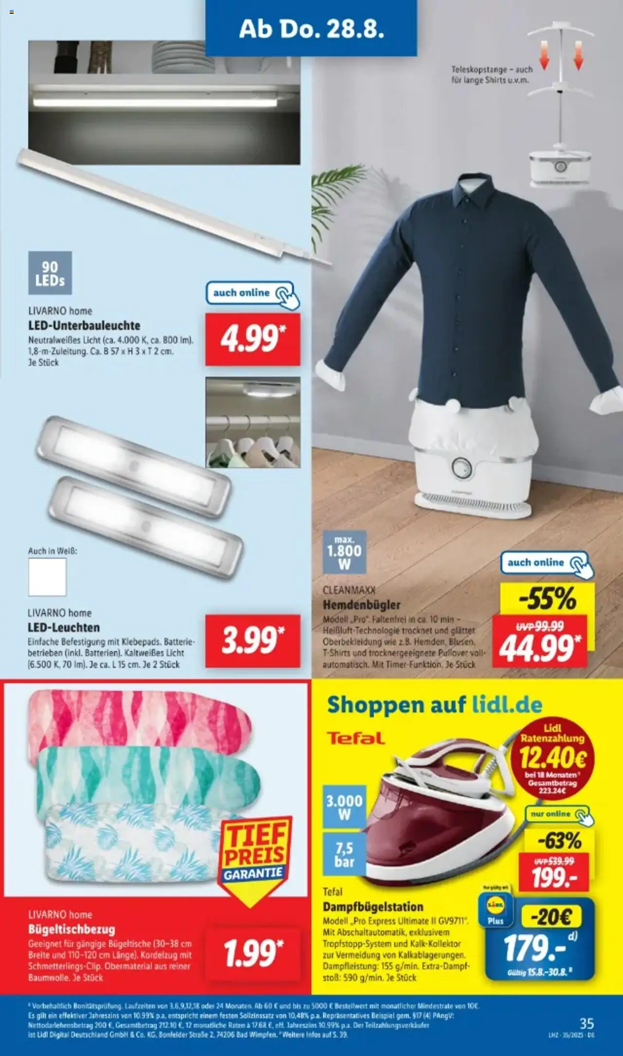 Lidl Prospekt 	 - gültig ab dem 25.08.2025 | Seite: 47 | Produkte: Batterie, Bad, Pullover