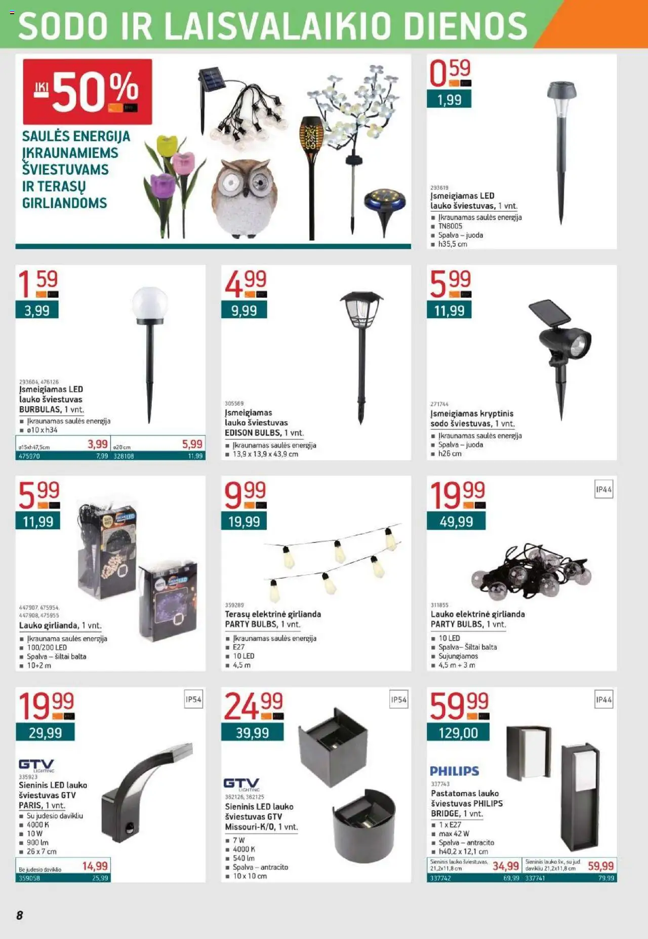 ERMITAŽAS leidinys│galioja nuo 02.06.2025 | Puslapis: 8