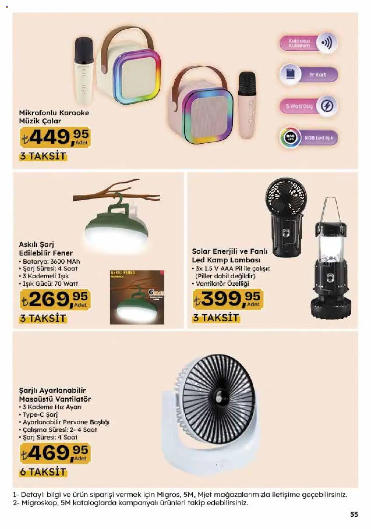 Migros Katalog - 5M Migroskop Dijital - 22.05.2025 tarihinden itibaren geçerlidir | Sayfa: 146 | Ürünler: Pil, Saat, Vantilatör