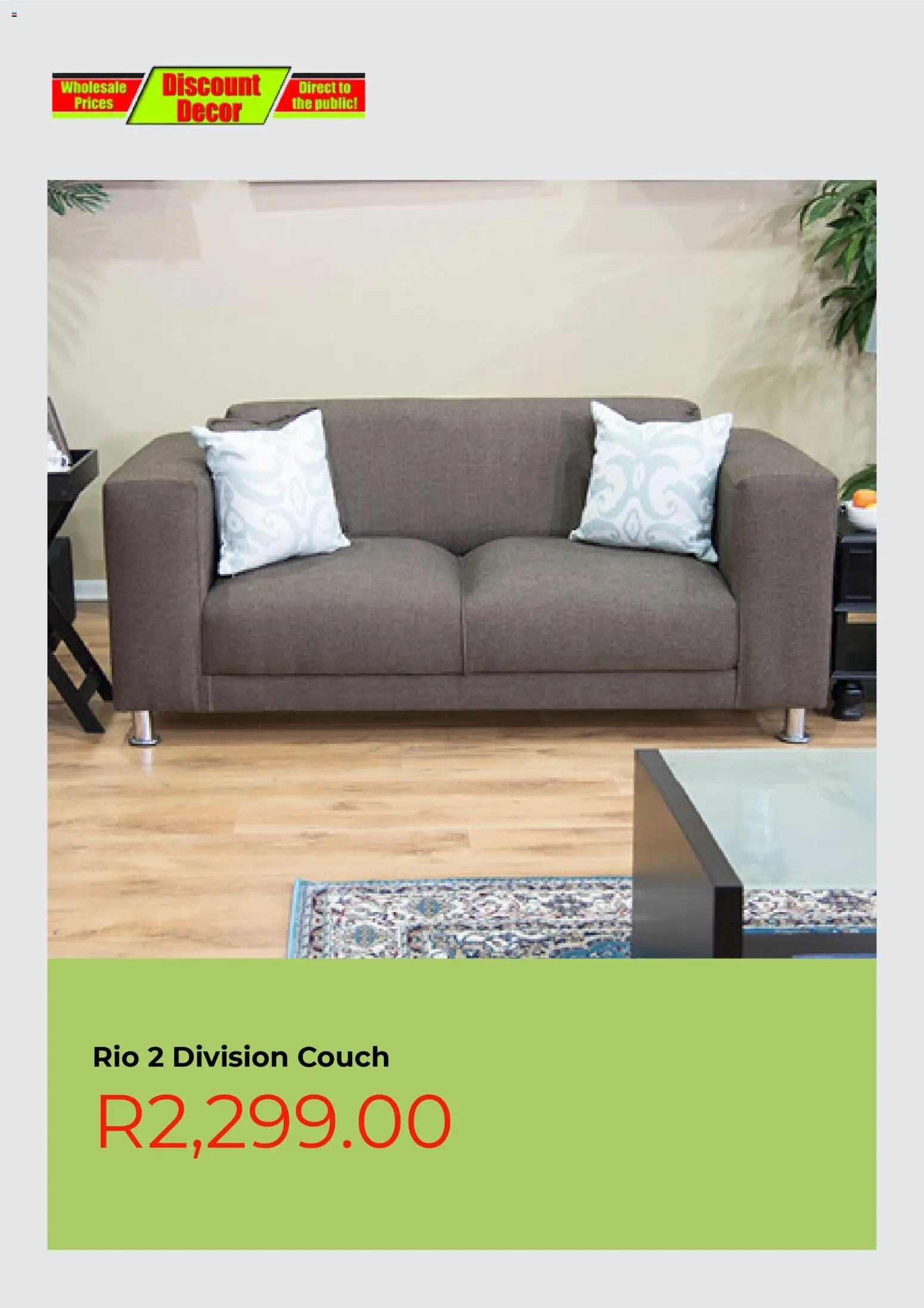 New Discount Decor catalogue – valid from 21.01.2026 | Page: 11 | Products: Couch