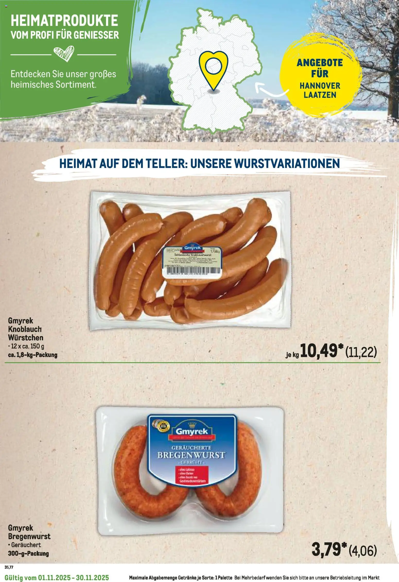 Metro Regionaler Flyer – gültig ab 01.11.2025 | Seite: 76 | Produkte: Knoblauch