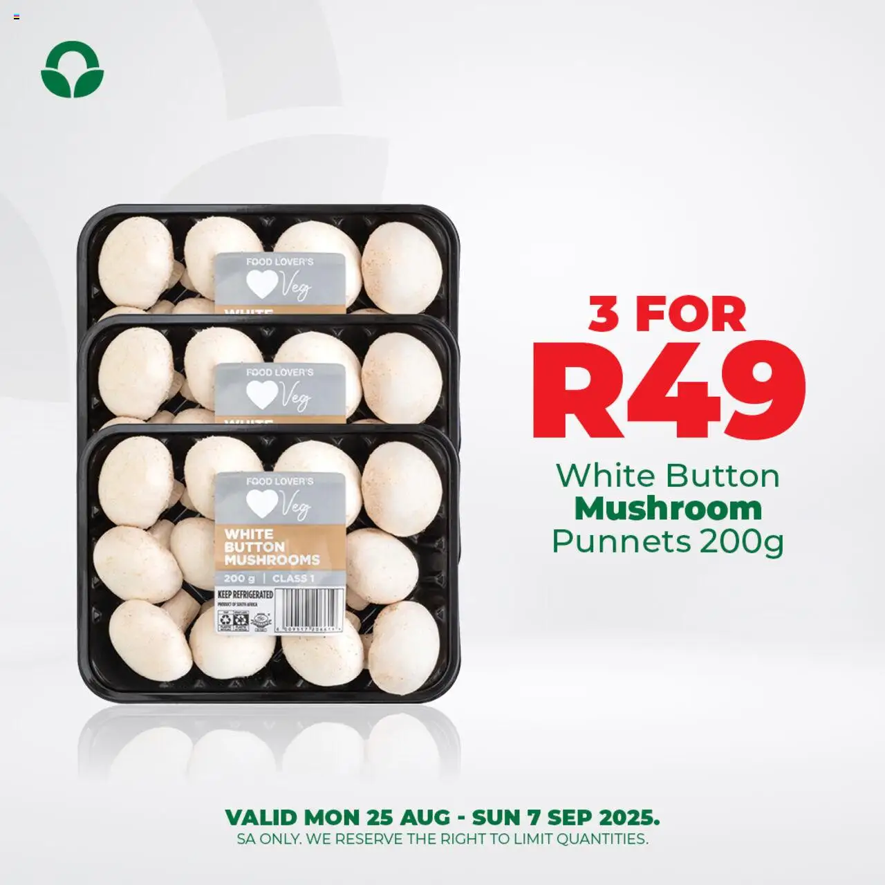 Food Lover's Market Specials │ valid from 25.08.2025 | Page: 4 | Products: Mushrooms