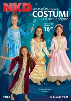 Anteprima del volantino NKD Costumi catalogo valido a partire dal 19.01.2026