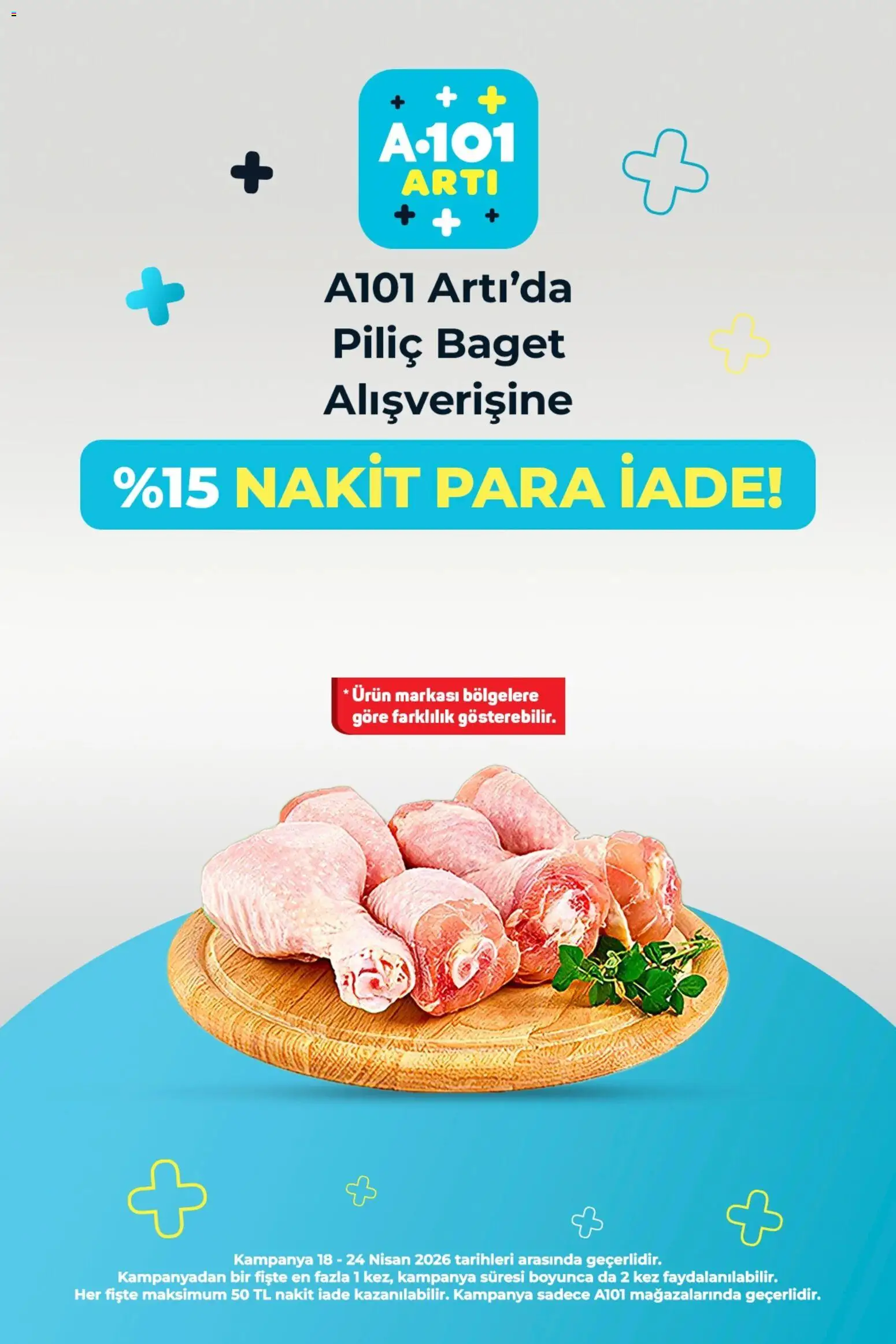 A101 - Arti - 18.04.2026 tarihinden itibaren geçerlidir | Sayfa: 2 | Ürünler: Piliç