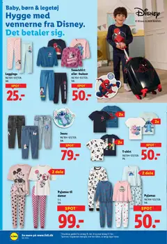 Lidl - Tilbudsavis gyldig fra 16.02.2026 | Side: 18 | Produkter: Pyjamas, Leggings, Jeans, Søm