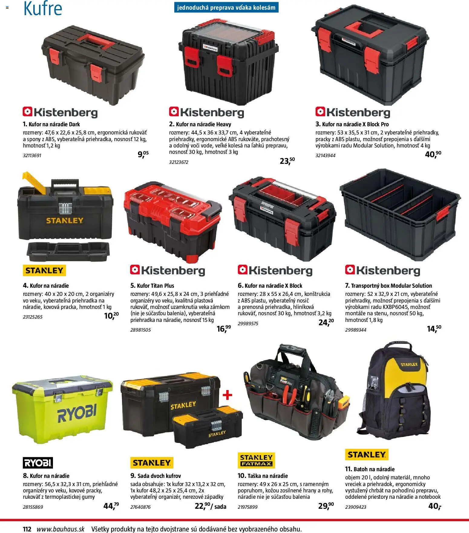 Nové Bauhaus akcie – leták je platný od 26.01.2026 | Strana: 112 | Produkty: Práčky, Náradie, Notebook