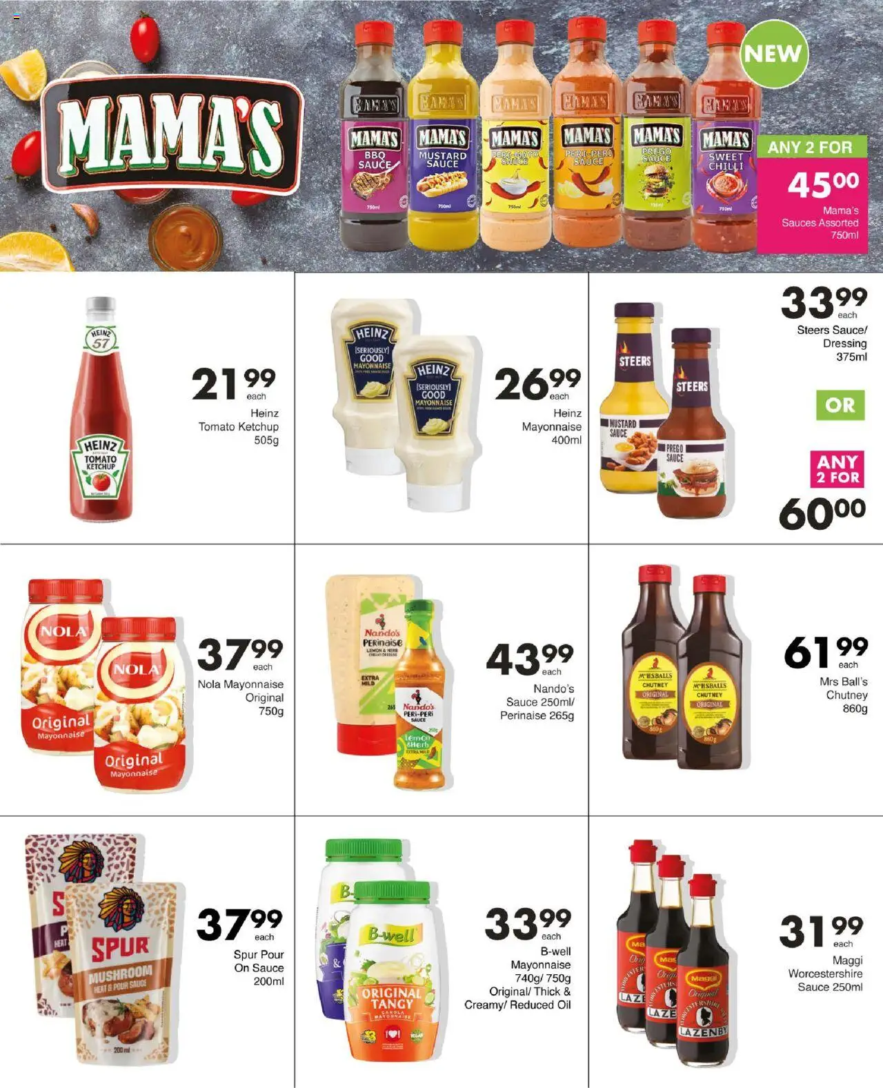 Save Specials │ valid from 14.08.2025 | Page: 24 | Products: Chutney, Sauces, Mustard, Mayonnaise