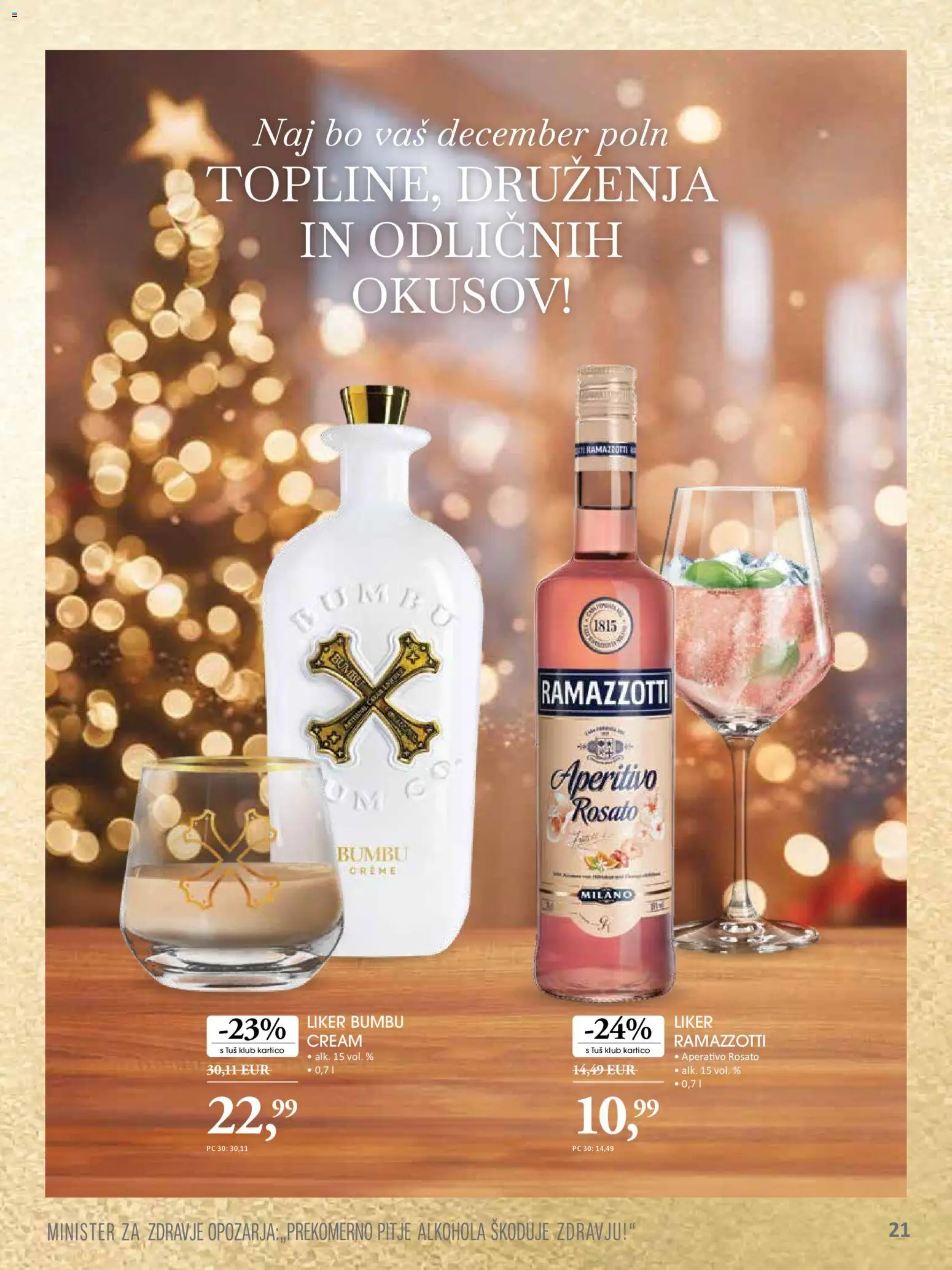 Novi Tuš katalog ponudbe – veljaven od 19.11.2025 | Stran: 21