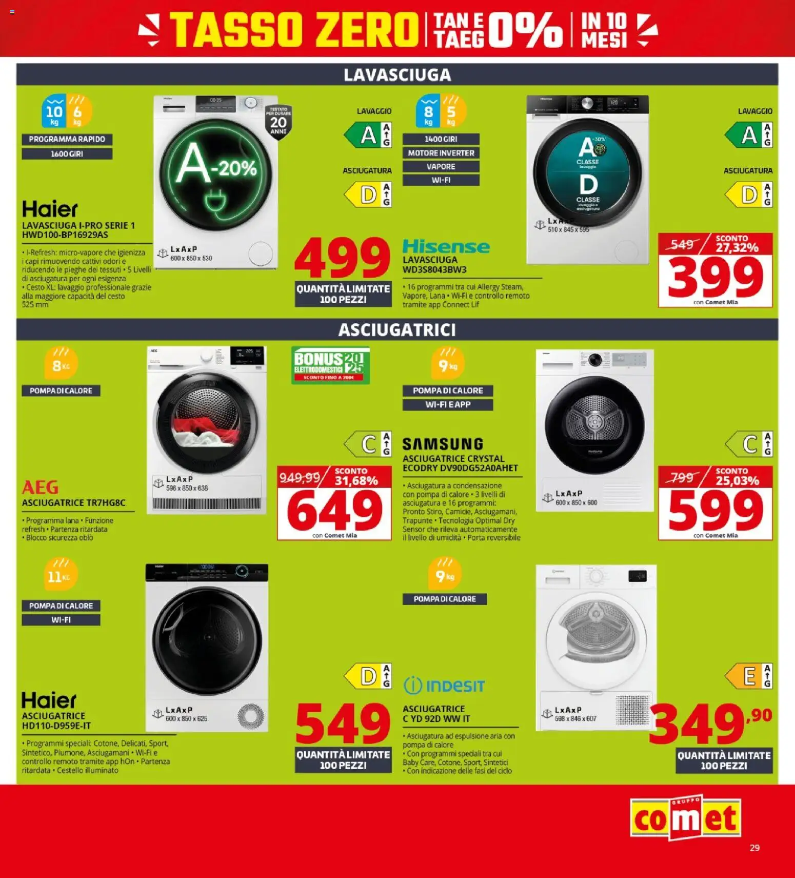 Volantino Comet del 22.01.2026 | Pagina: 29