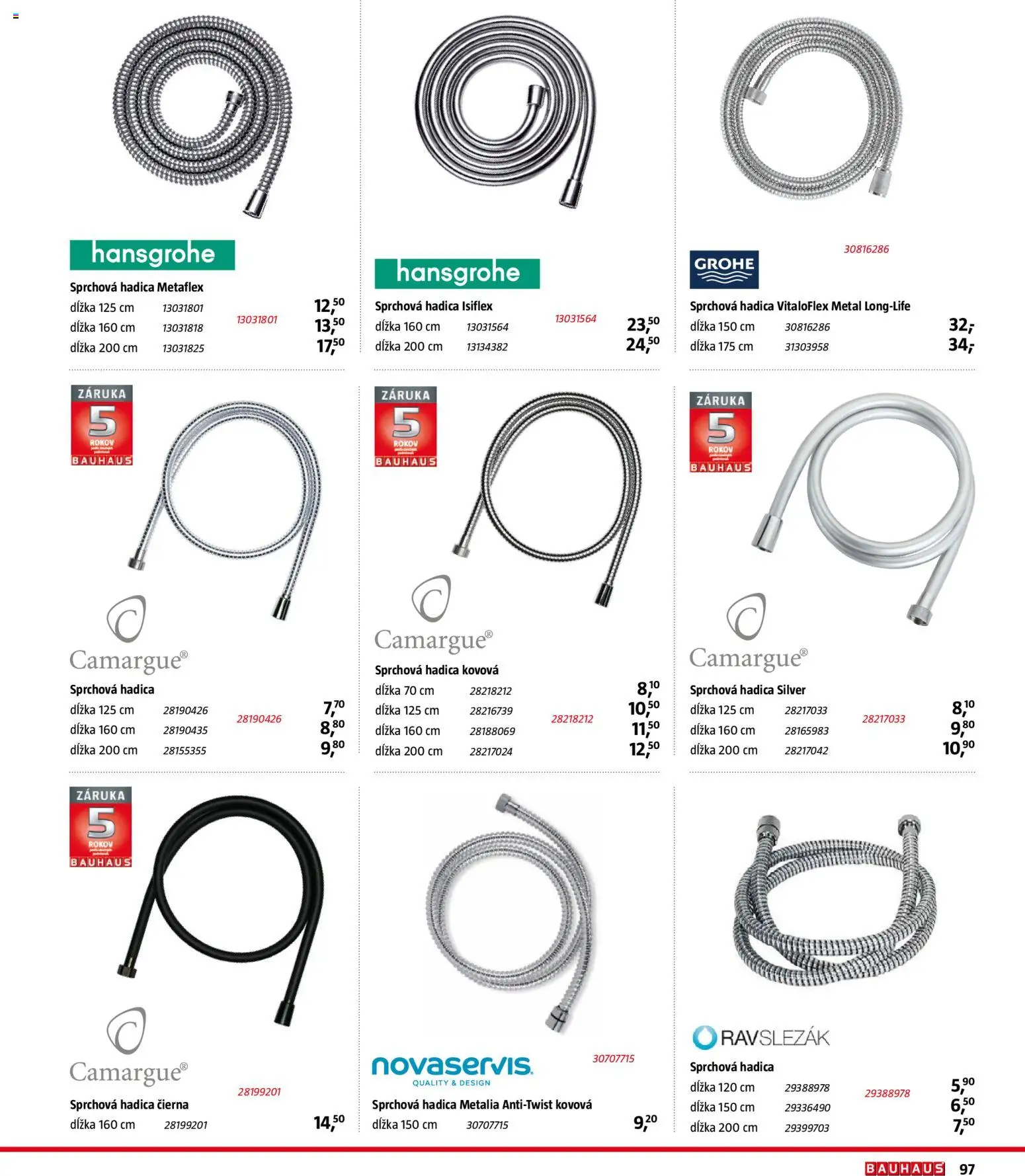 Nové Bauhaus akcie – leták je platný od 15.12.2025 | Strana: 97