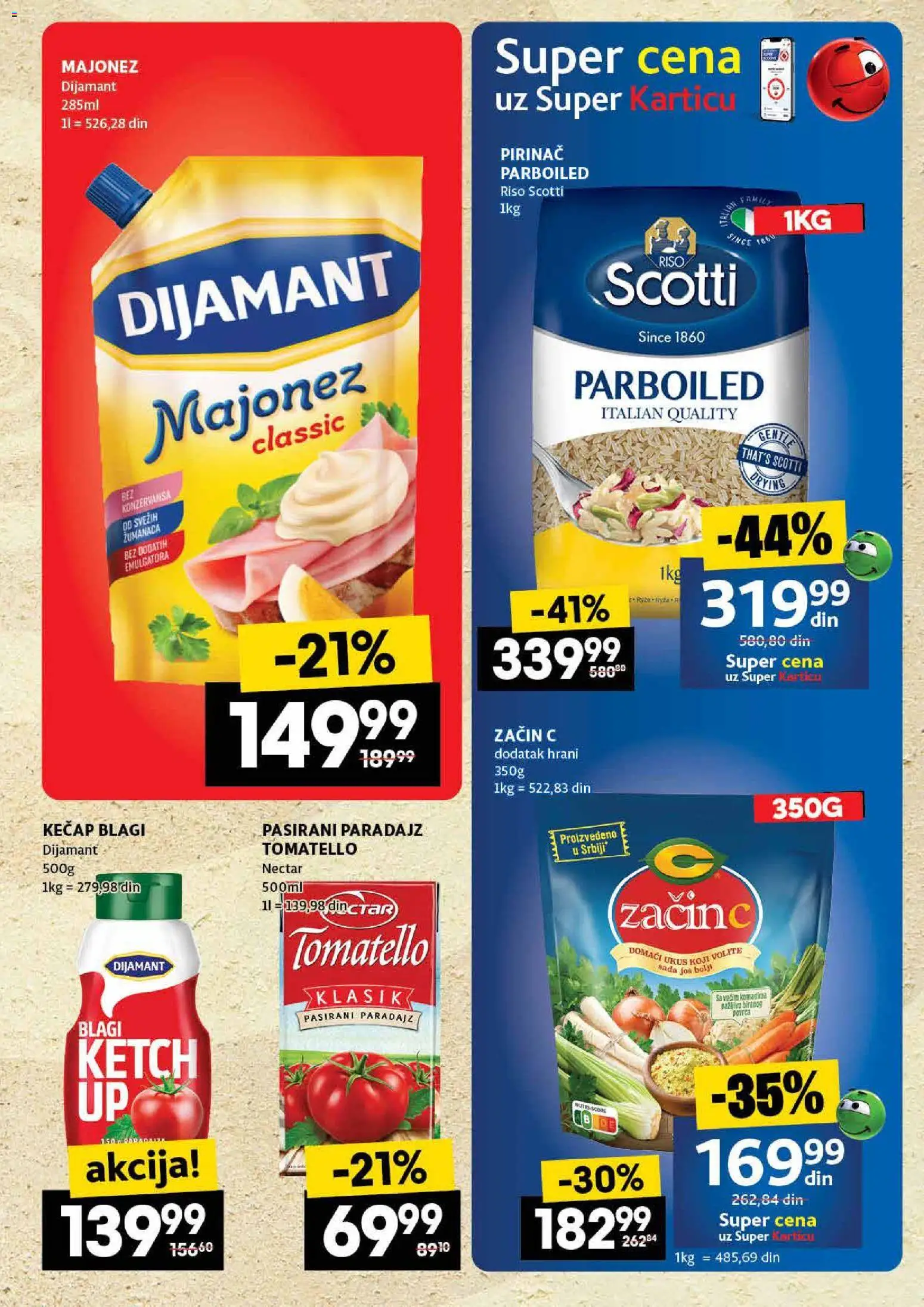 Roda katalog - važi od 30.10.2025 | Strana: 15 | Proizvode: Kečap, Pasirani paradajz, Paradajz, Pirinač