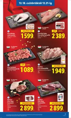 Húsfarm Friss, fiatal kacsacomb, Bőrrel Változó kiszerelésben kapható /kg - amely érvényes a következő dátumtól: 18.12.2025 | Oldal: 7