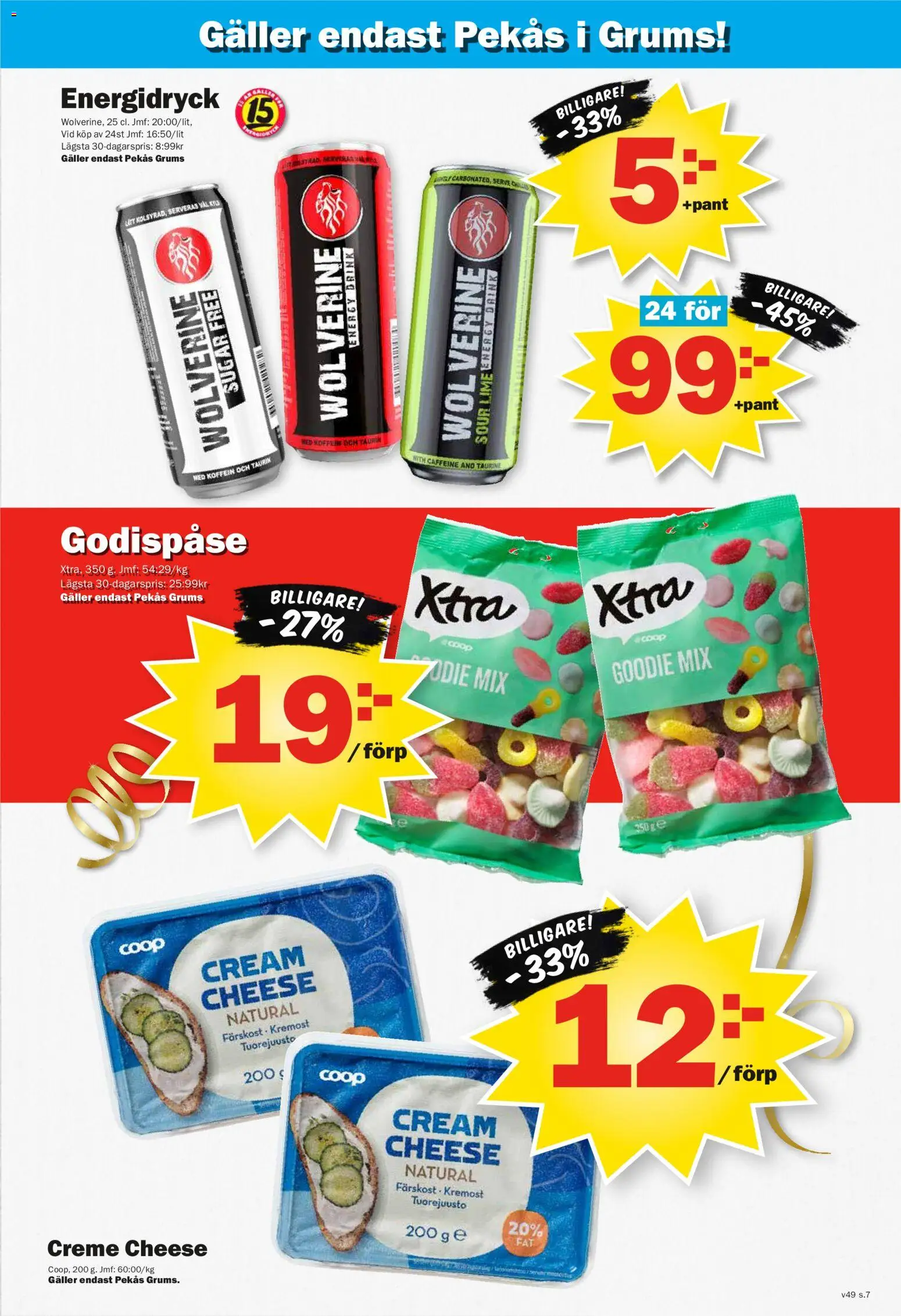 Pekås reklamblad aktuell från 01.12.2025 | Sida: 7