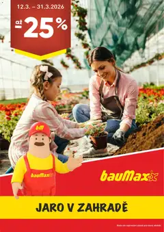 Náhled letáku BAUMAX leták - Jaro v zahradě  od 12.03.2026