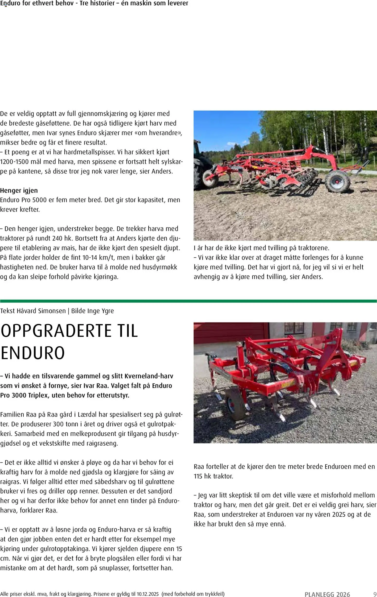 {H1} | Side: 9 | Produkter: Gulrot