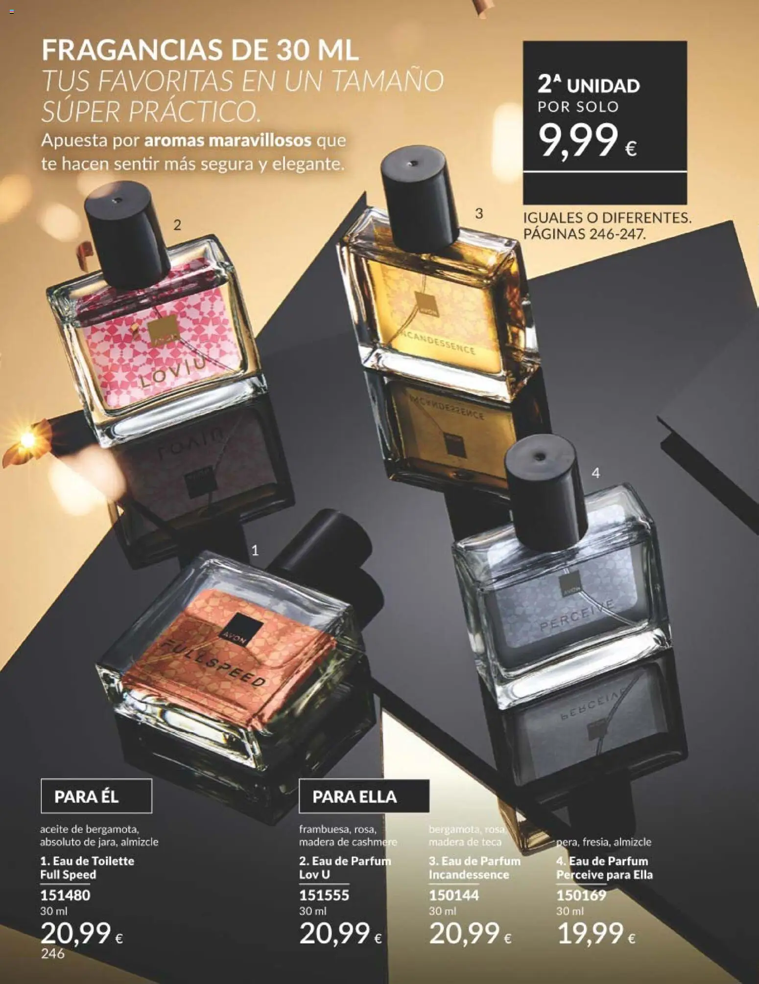 Catálogo AVON campaña 11 Black Friday │ válido desde el 01.11.2025 | Página: 246 | Productos: Eau de toilette, Aceite, Té, Eau de parfum