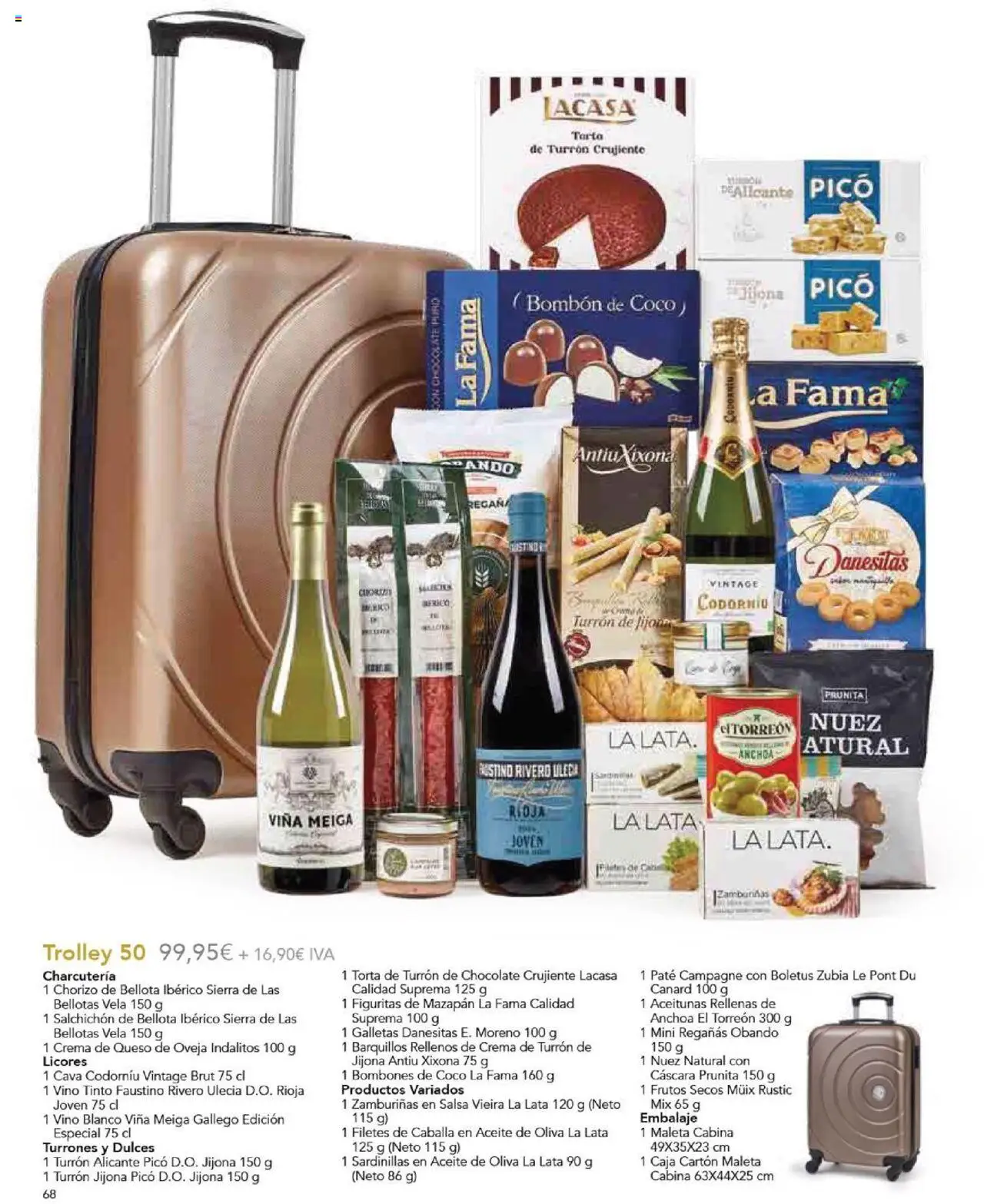 E.Leclerc Regalos de Navidad 2025 │ válido desde el 10.10.2025 | Página: 70 | Productos: Chocolate, Vino, Paté, Maleta