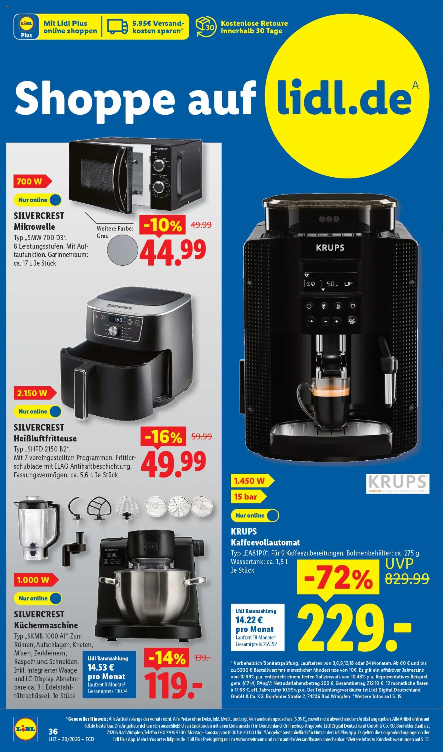 Lidl Německo leták od 11.05.2026 | Strana: 2 | Produkty: Telefon