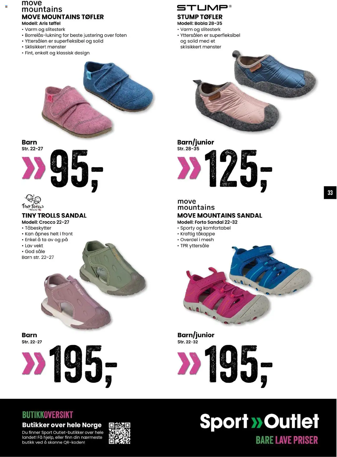 | Side: 33 | Produkter: Сервер, Mesh, Vekt, Tøfler