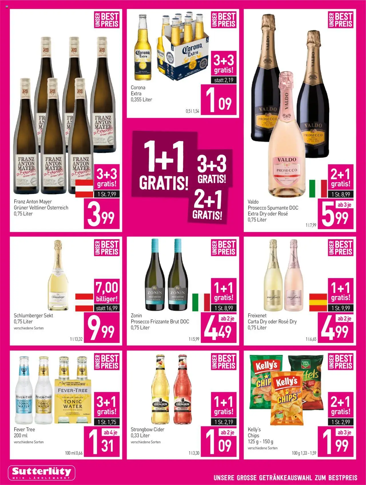 Sutterlüty Flugblatt gültig ab 21.08.2025 | Seite: 8 | Produkte: Chips