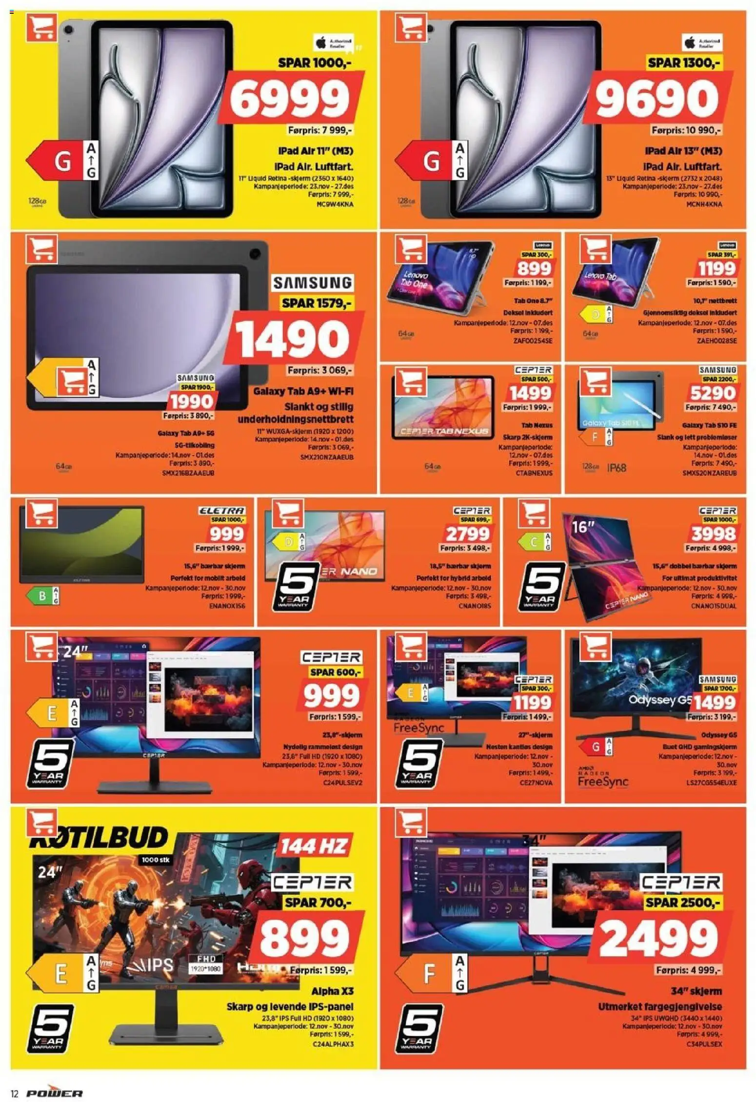 {H1} | Side: 12 | Produkter: Skjerm, Суміш дитяча