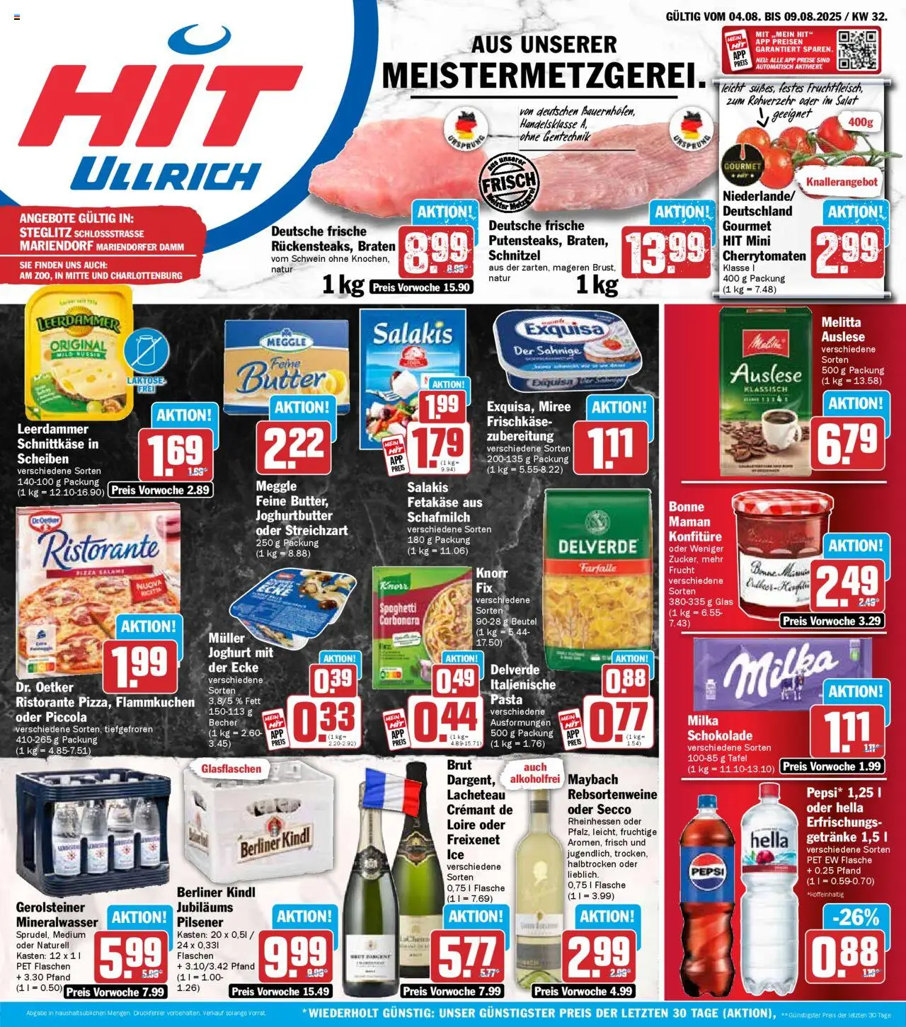 HIT Prospekt 	 - gültig ab dem 04.08.2025 | Seite: 1