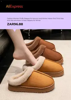 AliExpress specials catalogue – valid from 11.10.2025 | Page: 16 | Products: Slippers