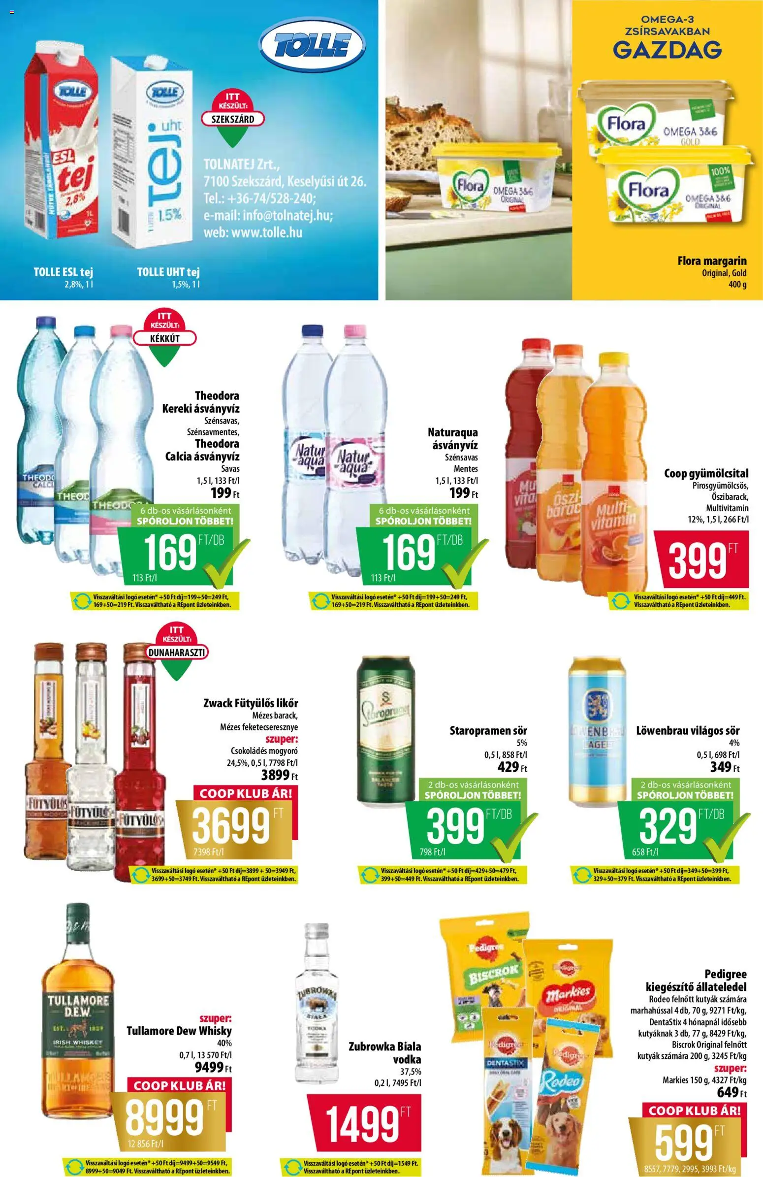 COOP akciós ujság - amely érvényes a következő dátumtól: 09.04.2026 | Oldal: 10 | Termékek: Chardonnay, Gyümölcsital, Whiskey, Ásványvíz