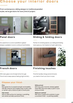 Preview of B&Q - Doors, windows & interiors valid from 25.02.2026 | Page: 27