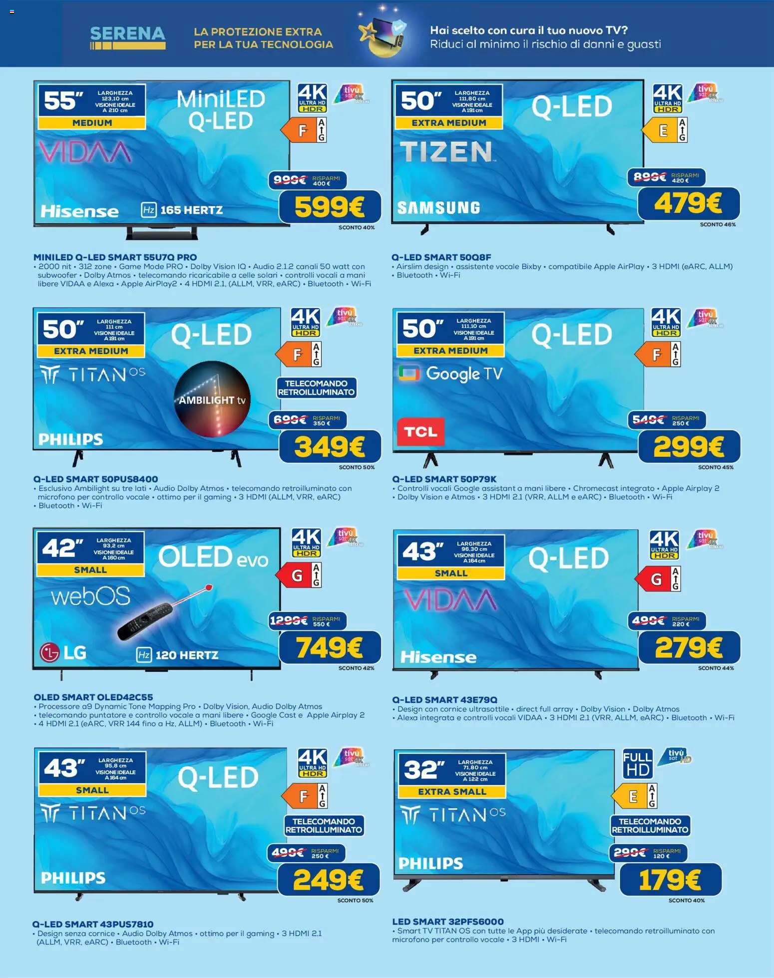 Volantino Euronics del 19.02.2026 | Pagina: 5 | Prodotti: smart TV, Audio, Microfono, Samsung