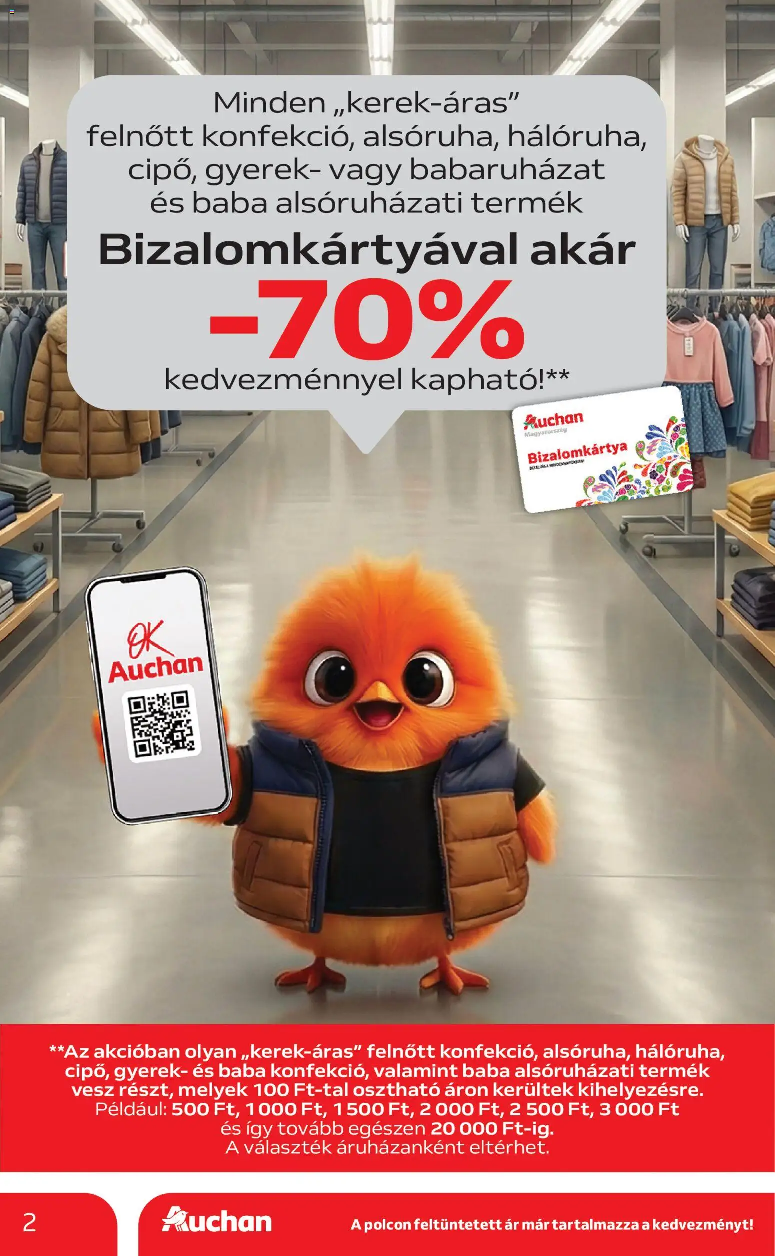 Auchan akciós ujság - amely érvényes a következő dátumtól: 02.01.2026 | Oldal: 2