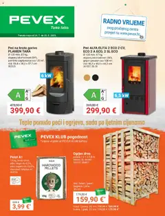 Katalog Pevex - Pregled kataloga iz trgovine Pevex, vrijedi od 24.07.2025