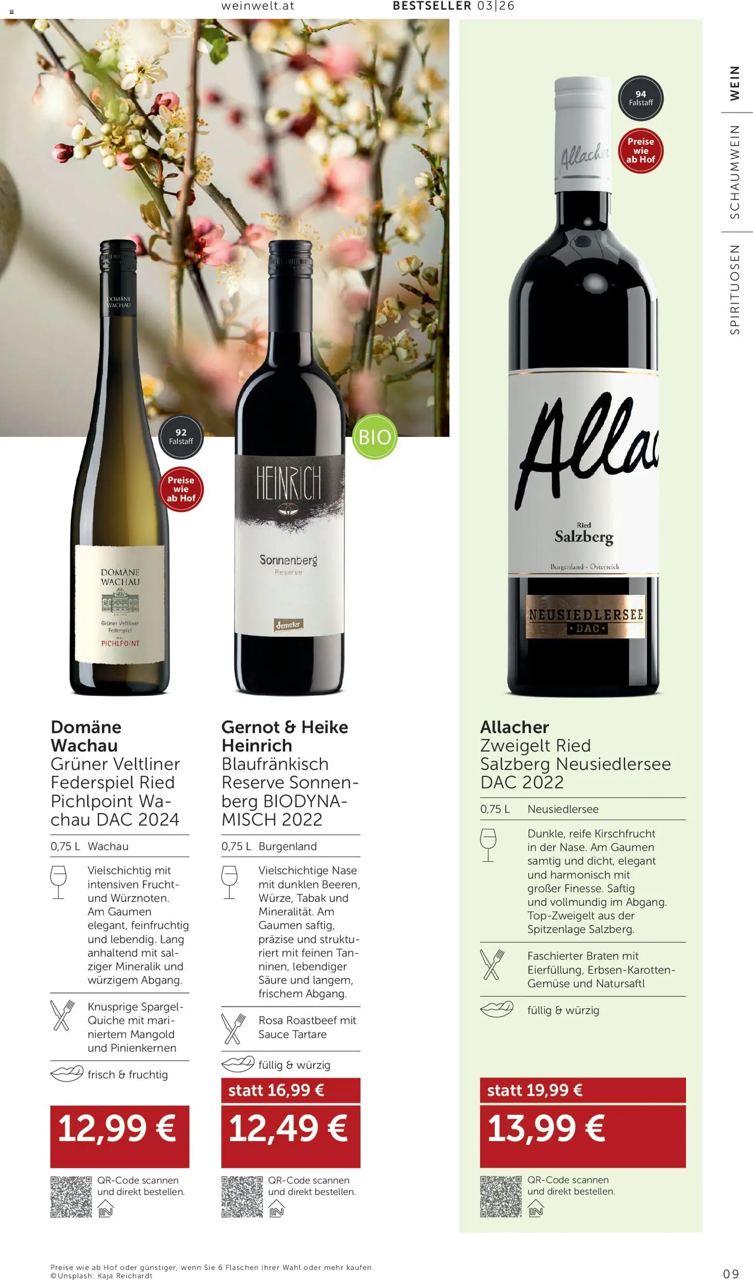 Interspar Wein Welt gültig ab 05.03.2026 | Seite: 9 | Produkte: Gemüse, Cage de football, Wein