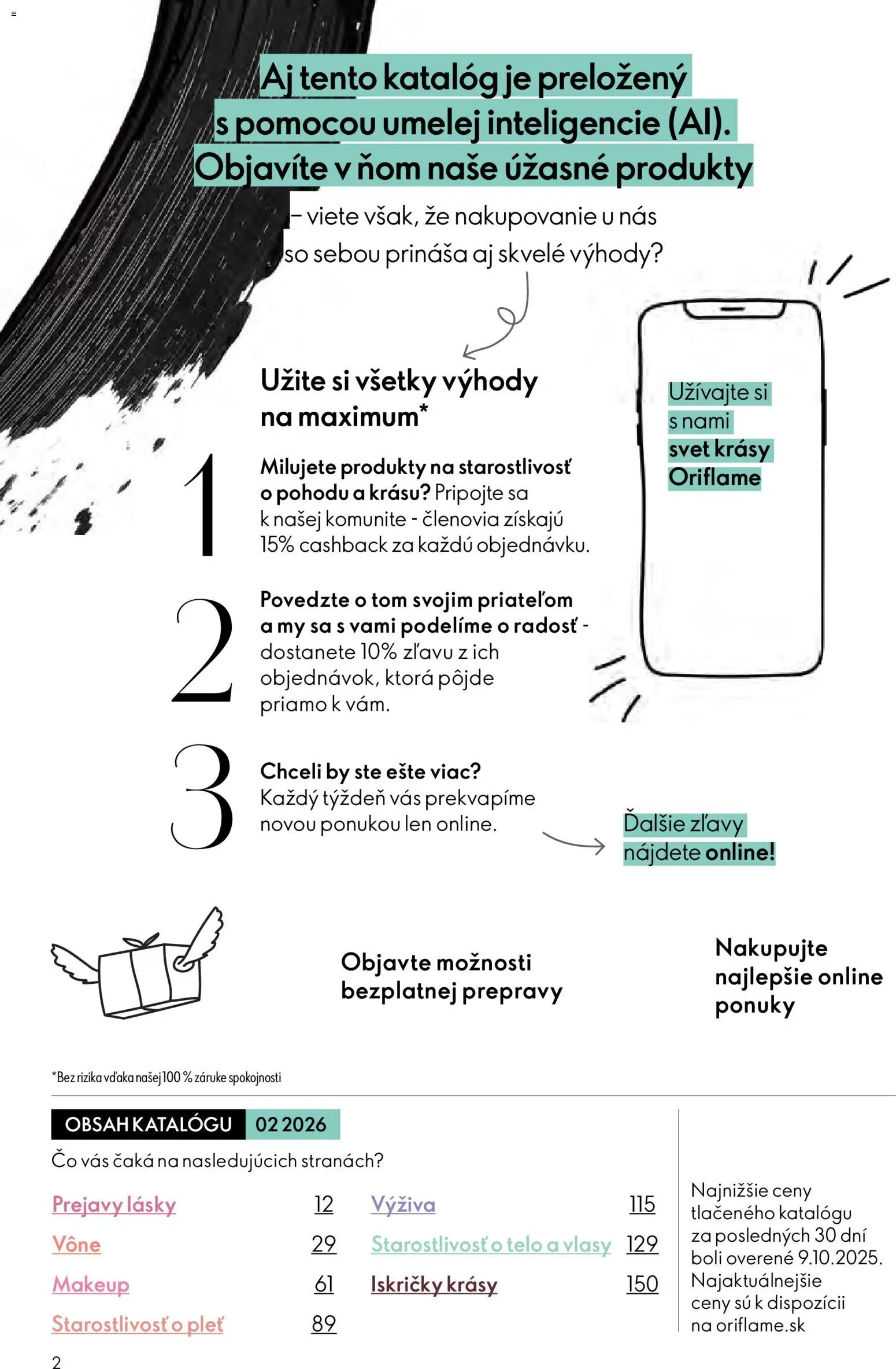Nové Oriflame akcie – leták je platný od 21.01.2026 | Strana: 2