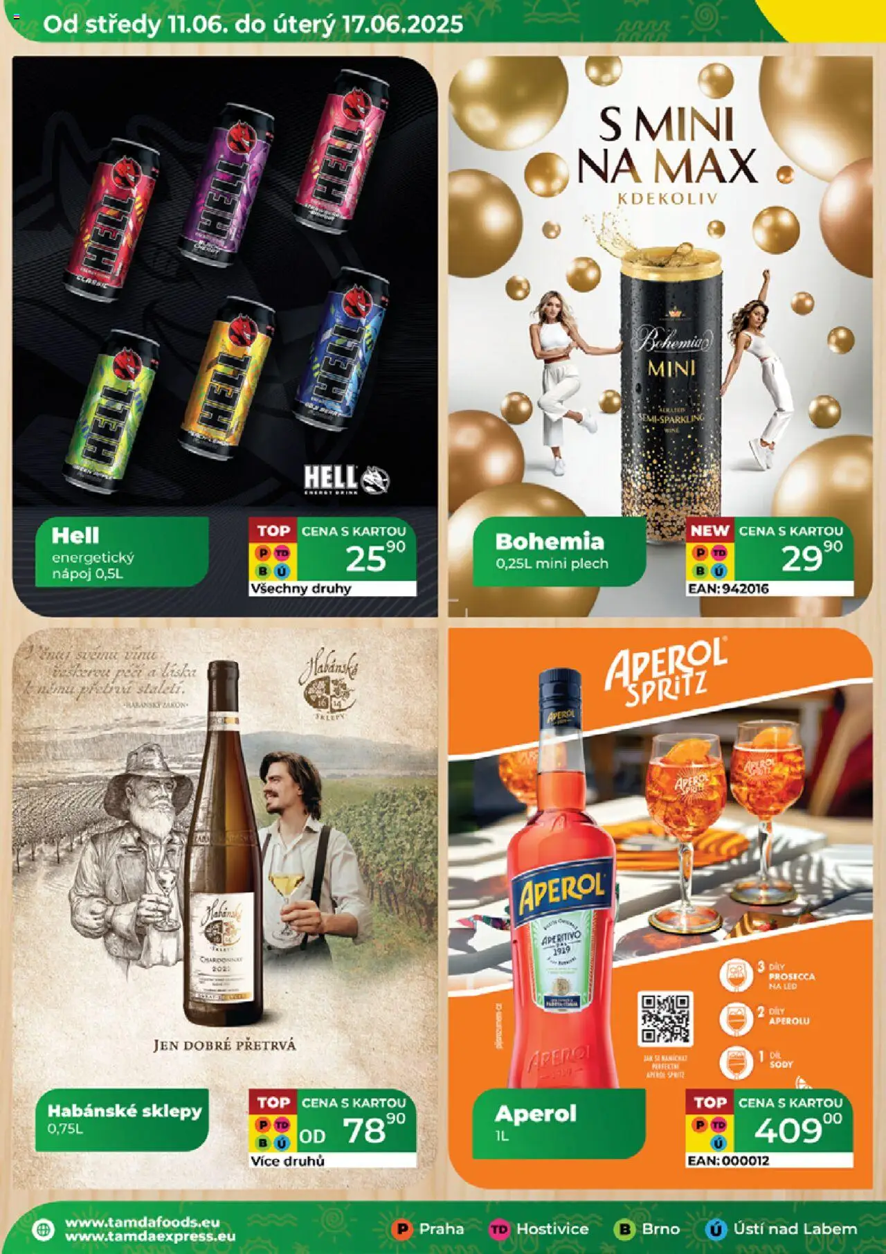 Tamda Foods leták od 11.06.2025 | Strana: 24 | Produkty: Habánské sklepy, Energetický nápoj, Plech, LED