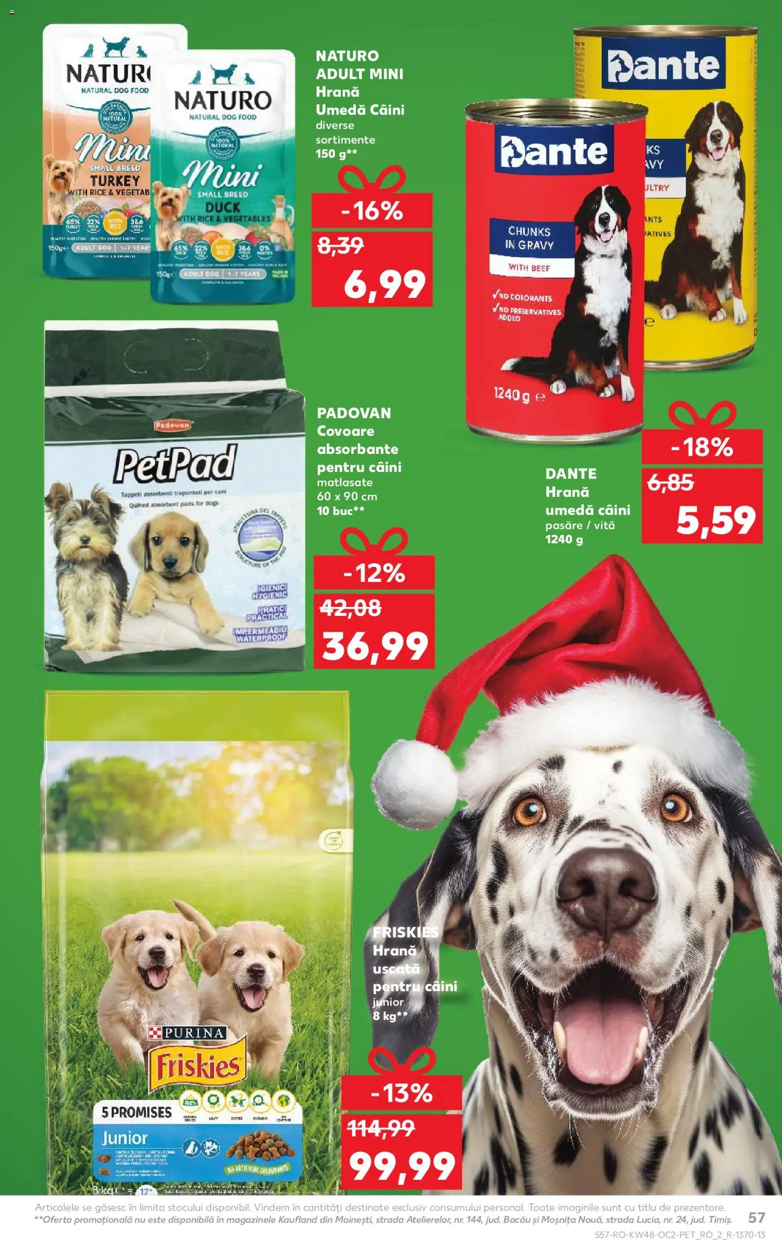 Noul catalog Kaufland – valabil de la 26.11.2025 | Pagină: 57 | Produse: Absorbante